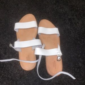 Urban Outfitters White Sandals